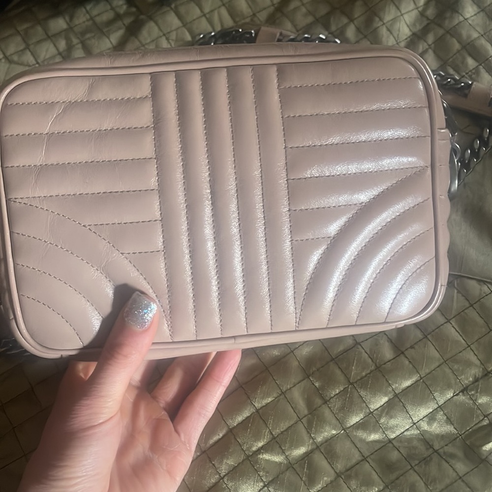 Prada Pink Crossbody Bag with Silver Accents - Picture 2 of 5